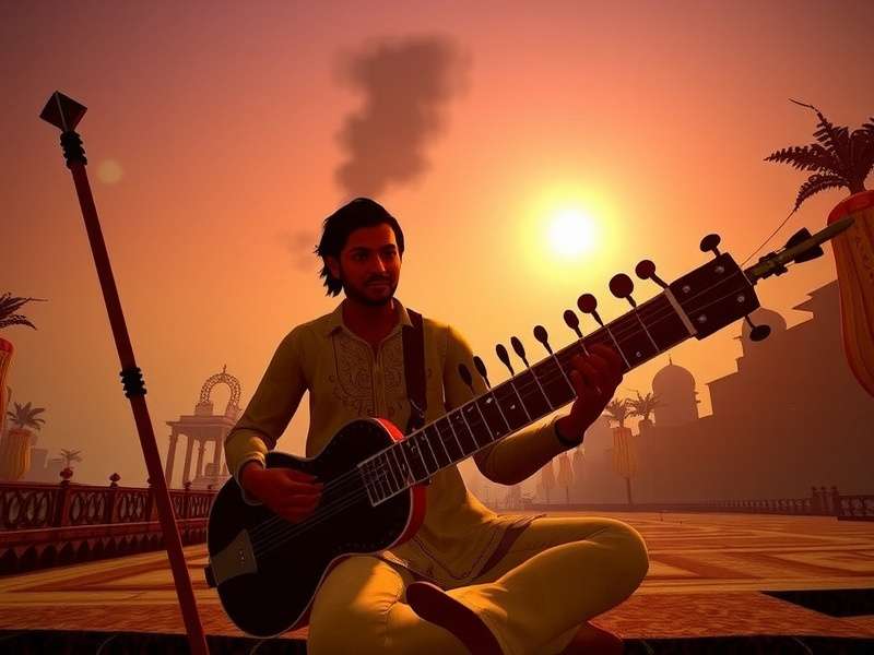 Sitar Echoes VR Gameplay Screenshot